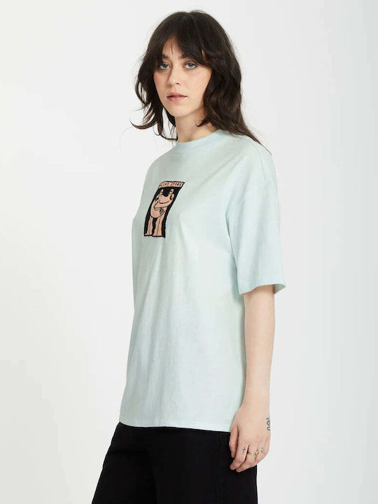 Damen T-Shirt Cloud Blue