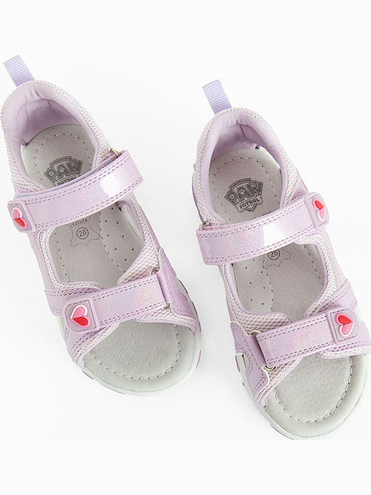 Kinder Sandalen Paw Patrol Lila