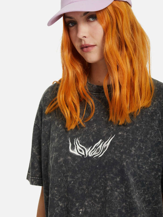Alix Лятна Mini T-shirt Рокля Черна