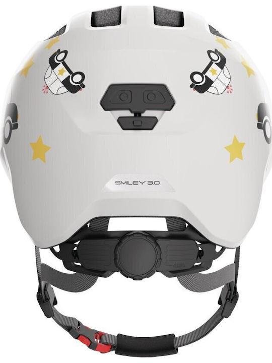 Abus Smiley 3.0 Kids' Helmet for City Bike Gray Police