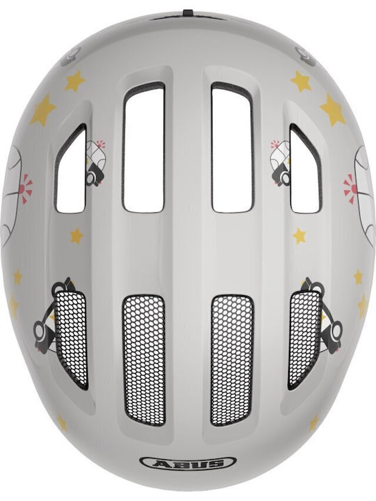 Abus Smiley 3.0 Kids' Helmet for City Bike Gray Police