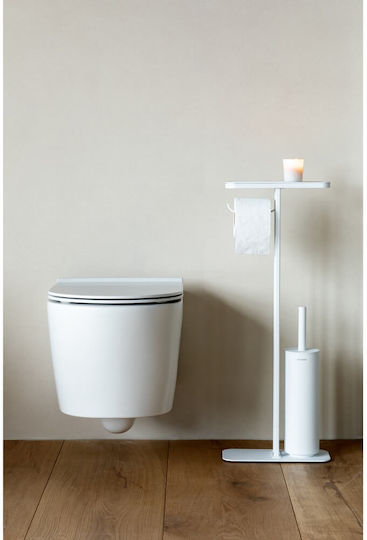 Brabantia Δαπέδου Χαρτοθήκη Μεταλλική Λευκή