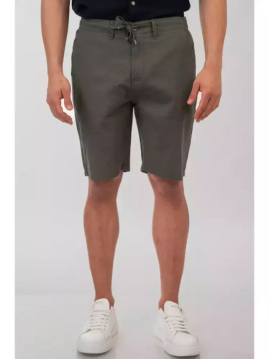 Bermudă de Bărbați Chino Midnight Moss