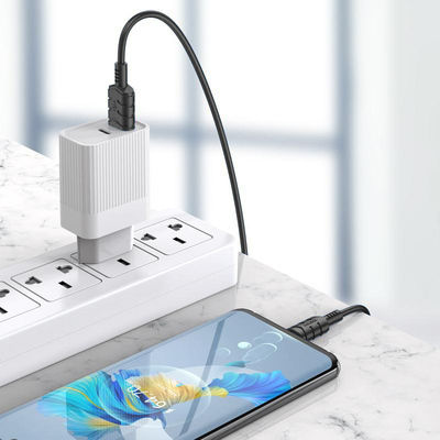 Kakusiga USB 2.0 Kabel USB-C männlich - USB-A 15W Schwarz 1.2m (KSC-710-C-BK)
