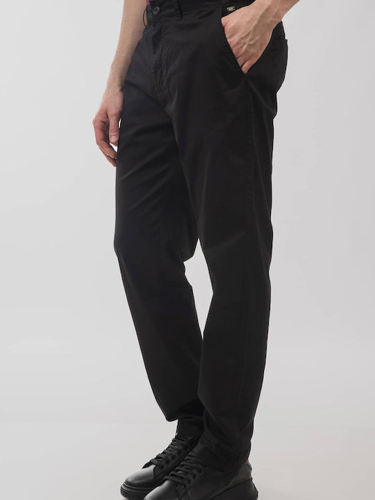 Trousers Chino Elastic Black
