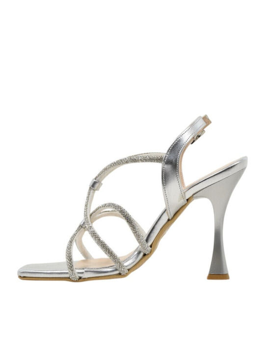 Sandalen Silber