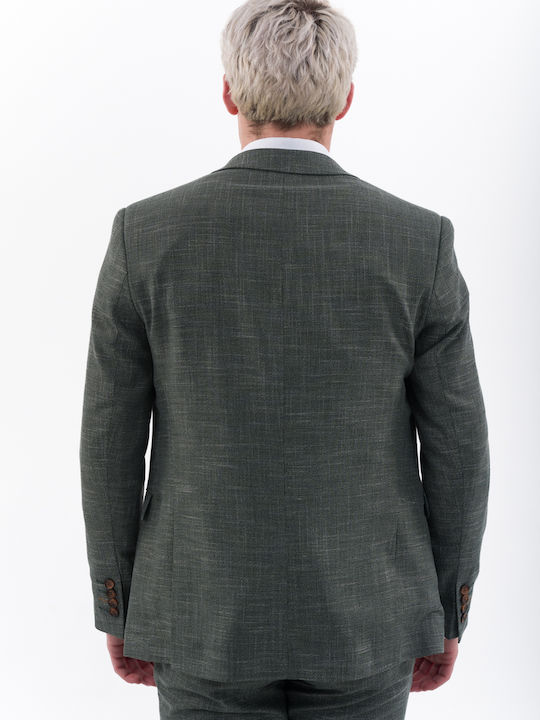 Men's Groom's Suit with Vest Green 1-1.302.140.701.11482 Green 50 M