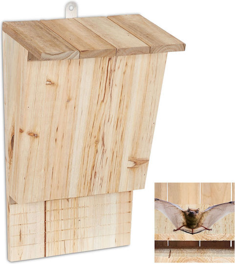 Fledermaushaus aus Holz 34 x 32,5 x 13 cm