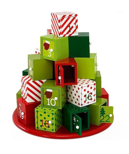 EGO Interiors Aca Selbstgemachter Holz-Adventskalender