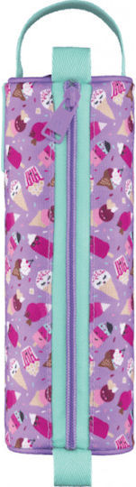 Maped Purple Cylinder Pencil Case