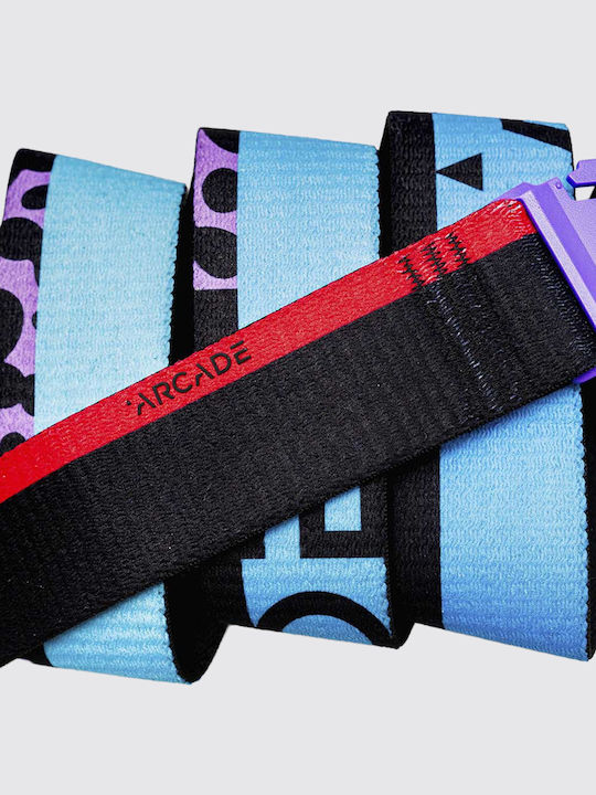 Elastisch Herren Gürtel Blau