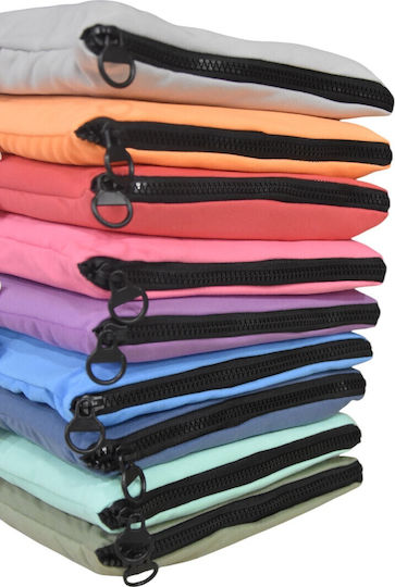 Decotelia Πετσέτα Microfiber Σώματος Γκρι 80x180εκ.