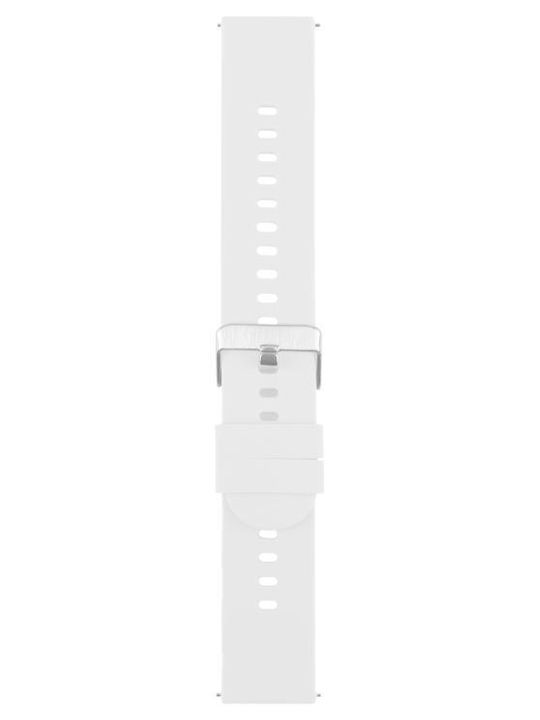 Καουτσούκ Λουράκι Λευκό 18mm