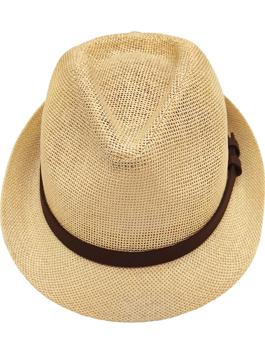 Gift-Me Unisex Herren-Hut Trilby Beige