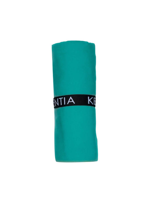 Kentia Active Покривка за фитнес Зала Микрофибър Зелена 50x90см