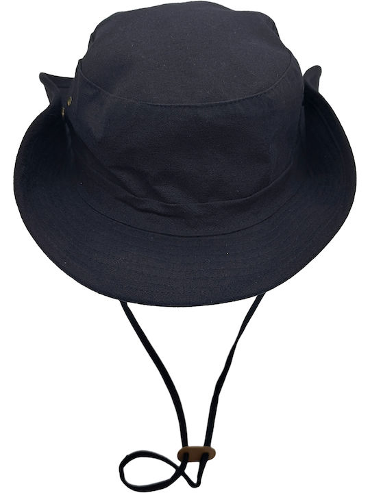 Gift-Me Παιδικό Καπέλο Bucket Υφασμάτινο Navy Μπλε