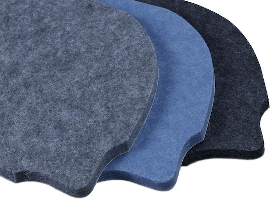 Plăci Decorative 6 Bucăți Gri Antracit Albastru 16 X 30 X 0.9 Cm