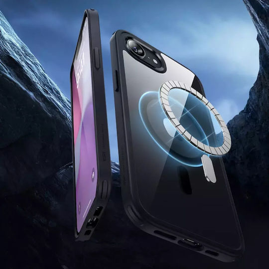 ESR ESR Classic Hybrid Halolock Umschlag Rückseite Silikon 0.3mm Transparent (iPhone 17e / 16e)