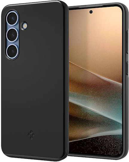 Spigen Thin Fit Mag Back Cover Plastic / Silicone 1.55mm Black (Galaxy S25)