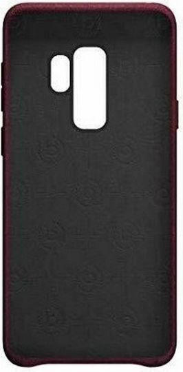 Bugatti Umschlag Rückseite Leder / Kunststoff Rot (Galaxy S9+)