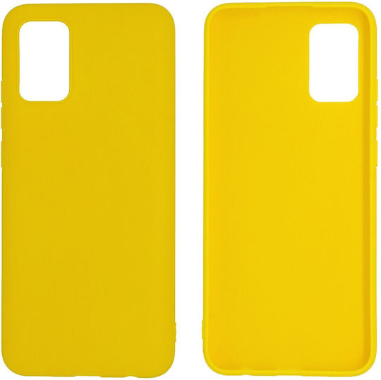 Ancus TPU Back Cover Silicone Yellow (Galaxy A02s)