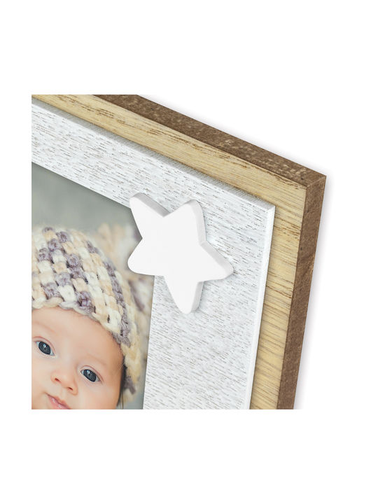 ZEP Little Elephant Cadru de poze pentru copii Rama foto Lemn Gri 23x18x1.5cm