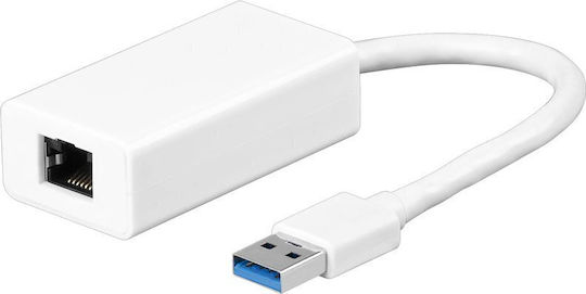 Goobay 95442 Αντάπτορας Δικτύου USB με Ενσύρματη Σύνδεση Gigabit Ethernet
