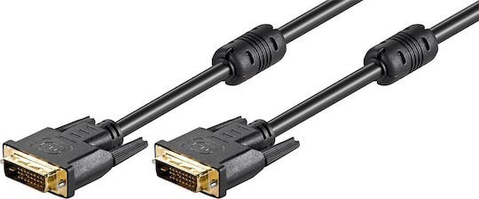 Goobay 15m DVI-D male to DVI-D male Cable Black (93951)