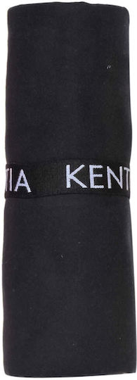 Kentia Versus Active Microfiber Body Towel 190gr/m² Black 90x180cm