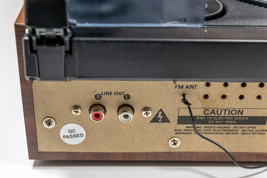 Soundmaster PL-186H Грамофон с Предусилвател и Вградени говорители Кафяв