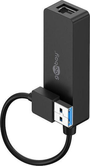 Goobay 39038 Αντάπτορας Δικτύου USB με Ενσύρματη Σύνδεση Gigabit Ethernet