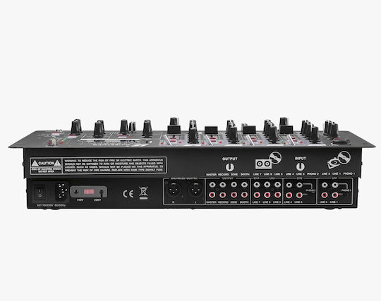 Audien DJ-1001UFB Analog Mischpult 5 Kanäle & Bluetooth
