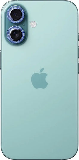 Joyroom Προστασία Κάμερας Tempered Glass Μπλε για το iPhone 16, iPhone 16 Plus