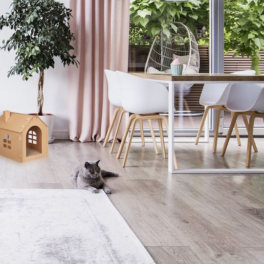 Cardboard Cat House Relaxdays 46 X 36.5 X 48 Cm Brown