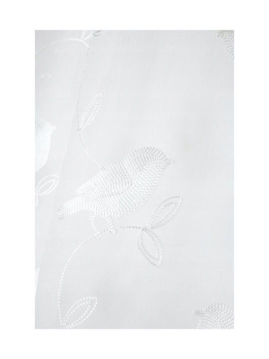 Fabryka Firan Vorhang mit Grommet Weiß 140x260cm