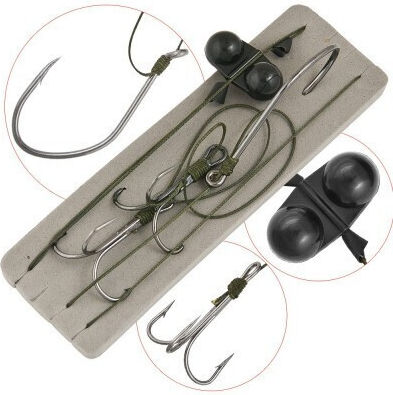 Sleep Bait A 6/0 Hook Two 3/0 Treble Hooks Rattler Textile Line