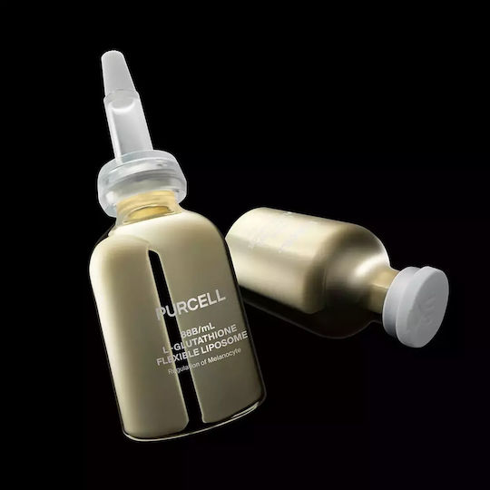 Purcell 88B/mL L-Glutathione Flexible Liposome Anti-aging Serum Face with Niacinamide for Detoxification & Revitalization 30ml