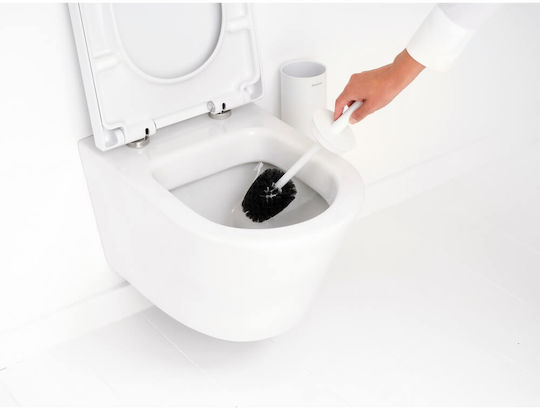Brabantia Plastic Toilet Brush White