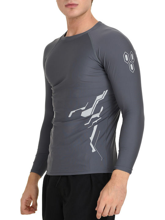 MiandMi Bărbați Mânecă lungă Tricou de protecție solară