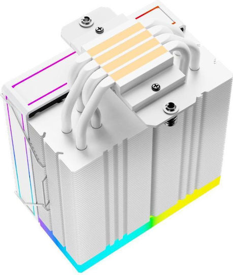 FROZN-A410-ARGB-WHITE Ψύκτρα Επεξεργαστή για Socket 115x/1200 με ARGB Φωτισμό Λευκή