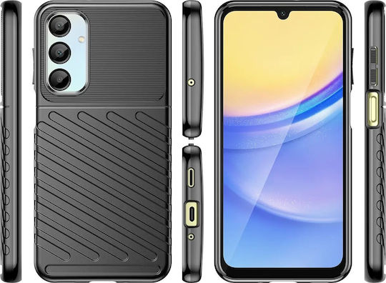 Hurtel Back Cover Σιλικόνης Μαύρο (Samsung Galaxy A56, Samsung Galaxy A36)