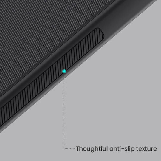 Nillkin Super Frosted Pro Задна корица Пластмаса / Силикон Черен (Galaxy S25+)