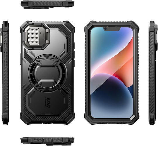 Supcase Iblsn Armorbox Mag Back Cover Σιλικόνης Μαύρο (Apple iPhone 16e)