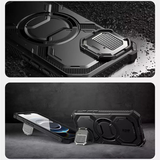 Supcase Iblsn Armorbox Mag Back Cover Σιλικόνης Μαύρο (Apple iPhone 16e)