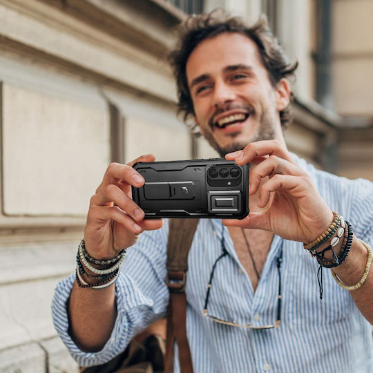 Tech-Protect Cam+ 360 Vollschutz Kunststoff Schwarz (Samsung Galaxy A36 5G)
