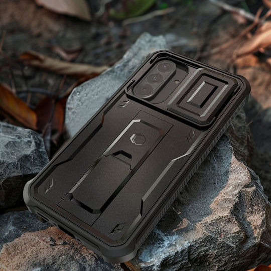 Tech-Protect Cam+ 360 Vollschutz Kunststoff Schwarz (Samsung Galaxy A36 5G)