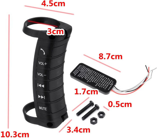 Wireless Independent Bluetooth Car Steering Wheel Controller