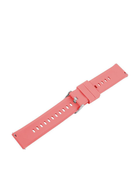 Rubber Strap Pink 18mm
