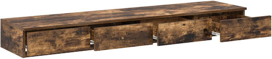 vidaXL Sertar De Pat Din Lemn Pat Maro 160x36.5x16.5cm