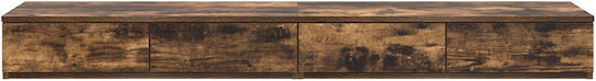 vidaXL Sertar De Pat Din Lemn Pat Maro 160x36.5x16.5cm